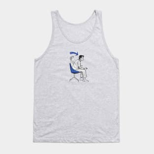 Lean Forward meme Tank Top